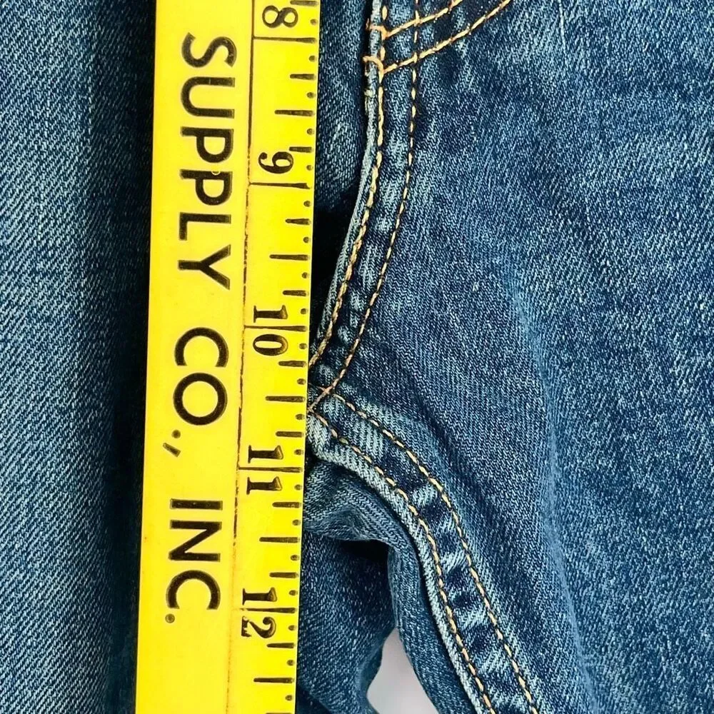 LEVI’S Men’s 511 Slim Fit Jeans 32x32 Blue Stretch Denim Zip Fly Med Wash Iconic